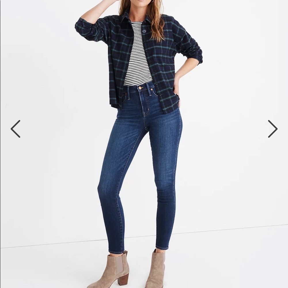 Madewell 10" High-Rise Skinny Jeans